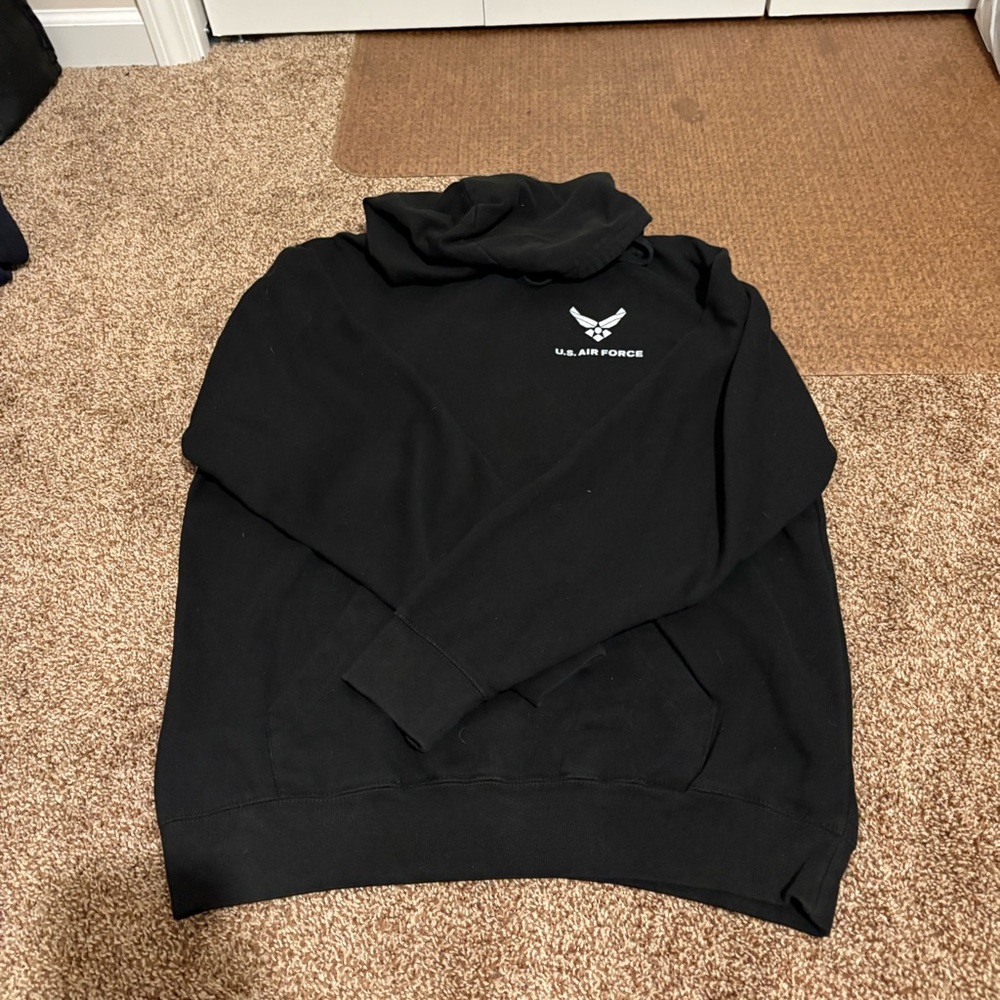 Air Force Black Hoodie